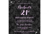 Zazzle 21st Birthday Invitations Sparkle Stars 21st Birthday Invitation