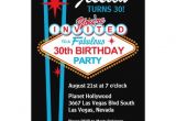 Zazzle 30th Birthday Invitations Las Vegas 30th Birthday Party Invitation