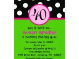 Zazzle 40th Birthday Invitations 40th Birthday Invitation 5" X 7" Invitation Card