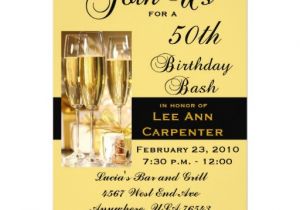 Zazzle 50th Birthday Invitations Personalized 50th Birthday Party Invitation