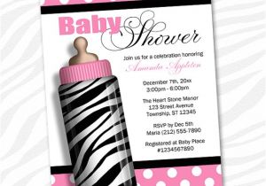 Zebra Print Baby Shower Invites Unavailable Listing On Etsy