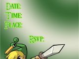 Zelda Party Invitations Invitations