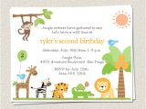 Zoo Birthday Invitation Template 10 Birthday Party Invitations Jungle Zoo by
