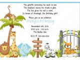 Zoo Birthday Invitation Template 10 Zoo Birthday Invitations with Envelopes Free by