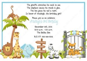 Zoo Birthday Invitation Template 10 Zoo Birthday Invitations with Envelopes Free by