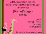 Zoo Birthday Invitation Template 37 Best Images About Zoo Party On Pinterest Jungle