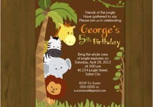 Zoo Birthday Invitation Template Free Invitation Design Category Page 1 Jemome Com