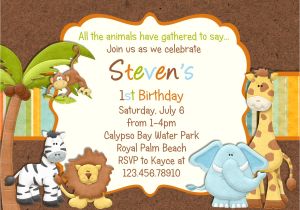 Zoo Birthday Invitation Template Zoo Jungle Birthday Invitation Jungle Animals by 3peasprints