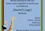 Zoo Birthday Party Invitation Template 40th Birthday Ideas Free Animal Birthday Invitation Templates