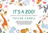 Zoo Party Invitation Template Free Its A Zoo Birthday Invitation Template Free